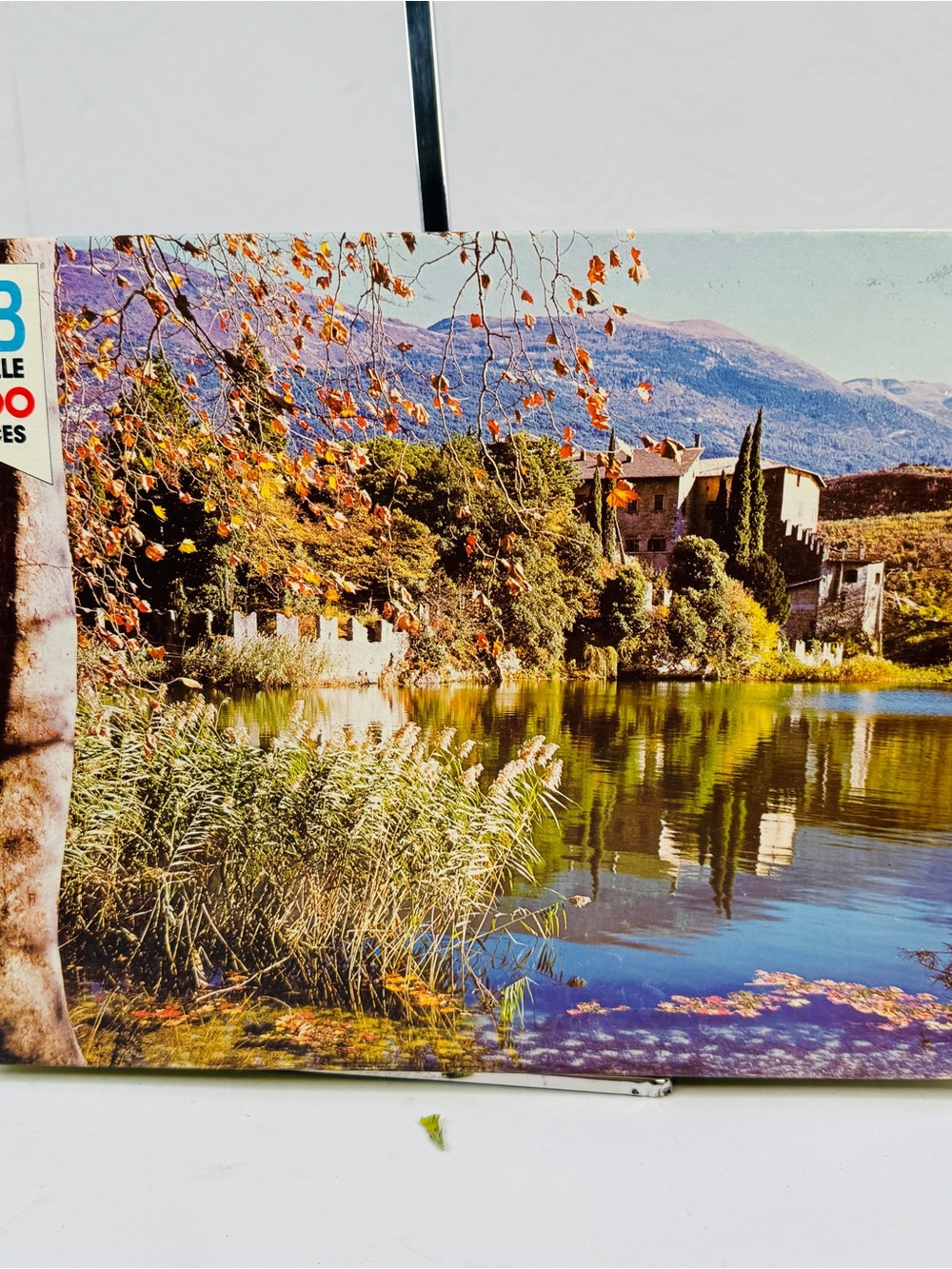 York Series 4335 - 1500pc MB Puzzle ITALIAN CASTLE Vintage 1978 Jigsaw